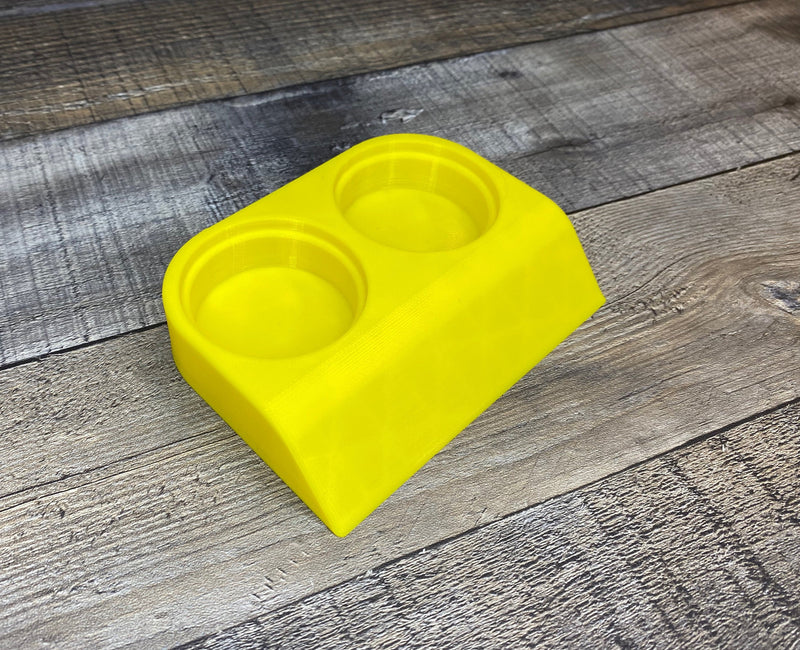 Food and Water Dish Holder - Double Cup